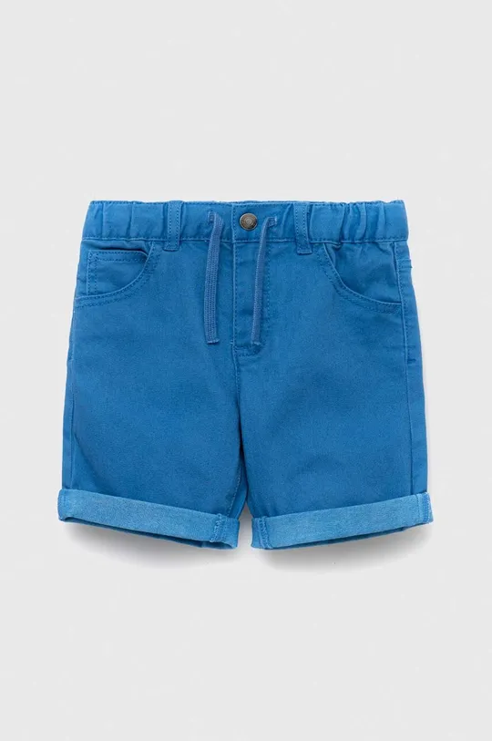 modrá Detské rifľové krátke nohavice United Colors of Benetton Chlapčenský