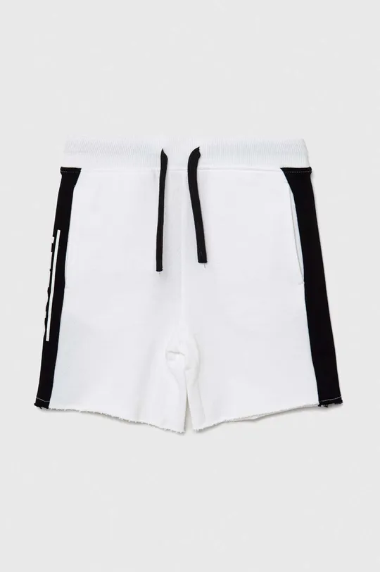 bela Otroške bombažne kratke hlače Sisley Fantovski