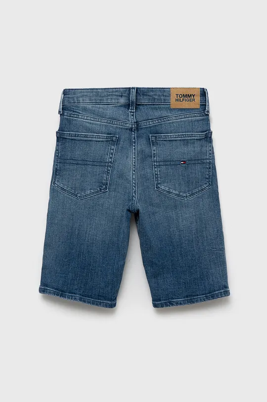 Дитячі джинсові шорти Tommy Hilfiger блакитний