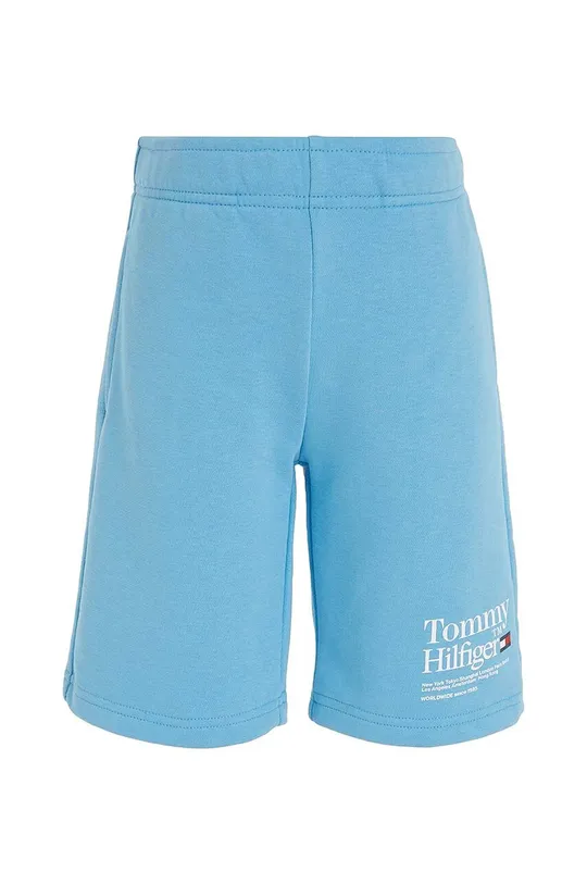 Дитячі шорти Tommy Hilfiger блакитний