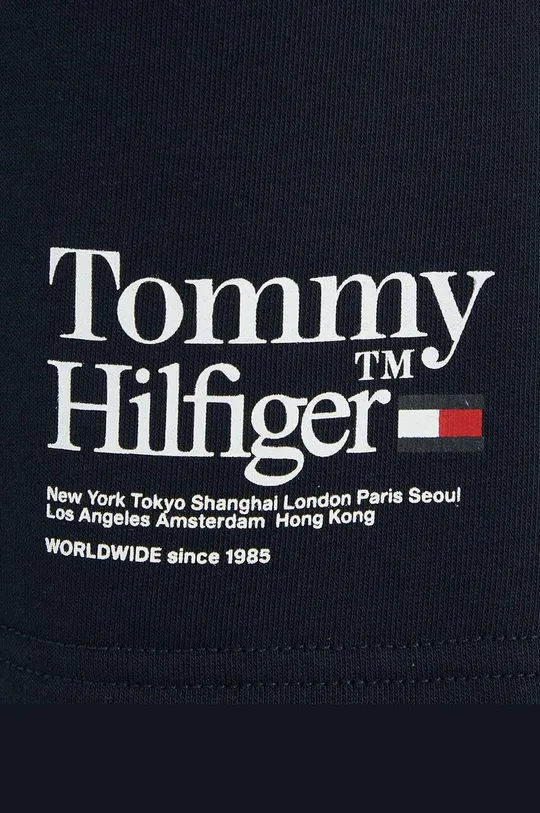 tmavomodrá Detské krátke nohavice Tommy Hilfiger