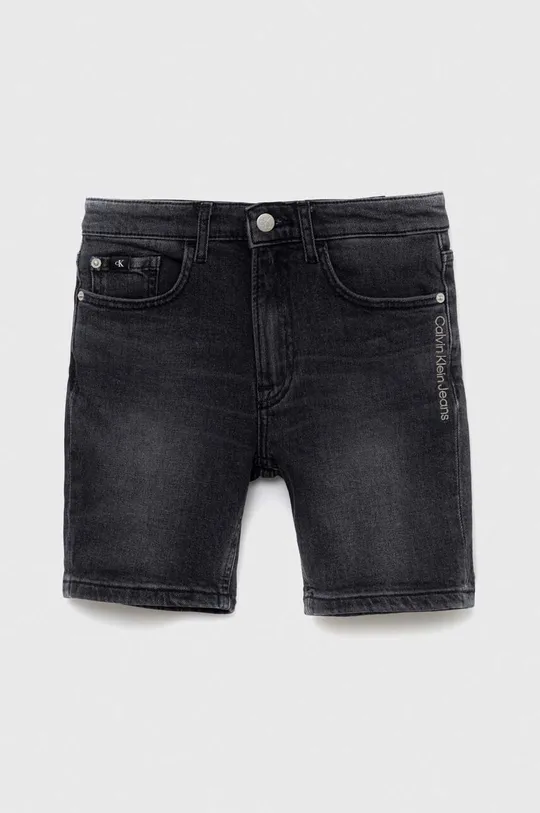 črna Otroške kratke hlače iz jeansa Calvin Klein Jeans Fantovski