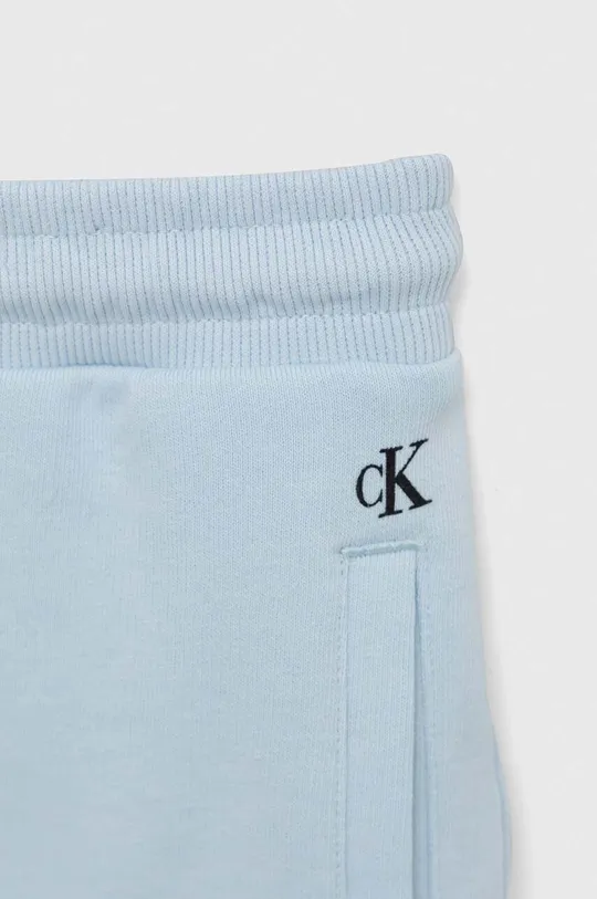 niebieski Calvin Klein Jeans szorty dziecięce