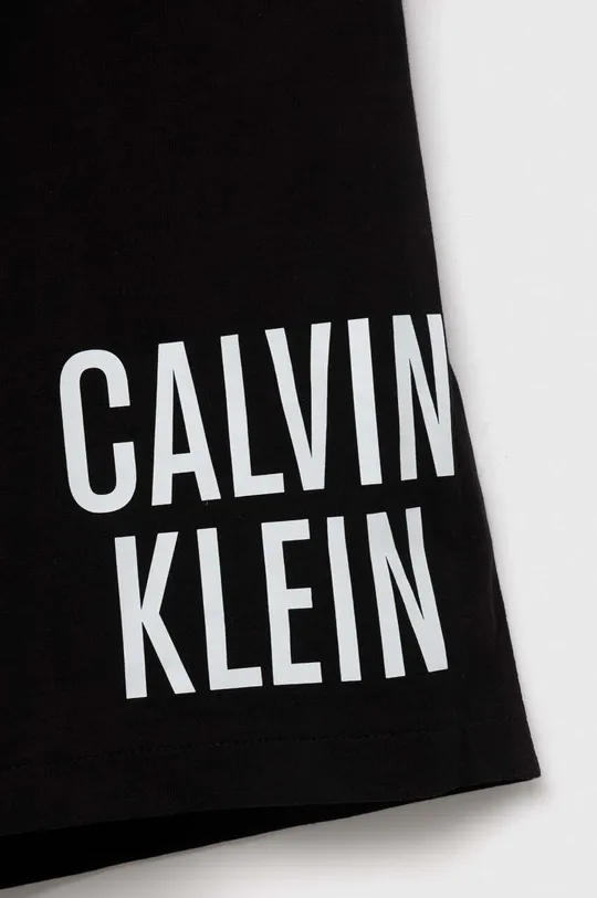 Otroške bombažne kratke hlače Calvin Klein Jeans  51 % Organski bombaž, 49 % Bombaž