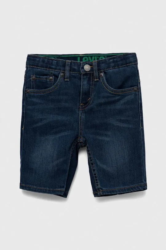 granatowy Levi's szorty jeansowe dziecięce Chłopięcy