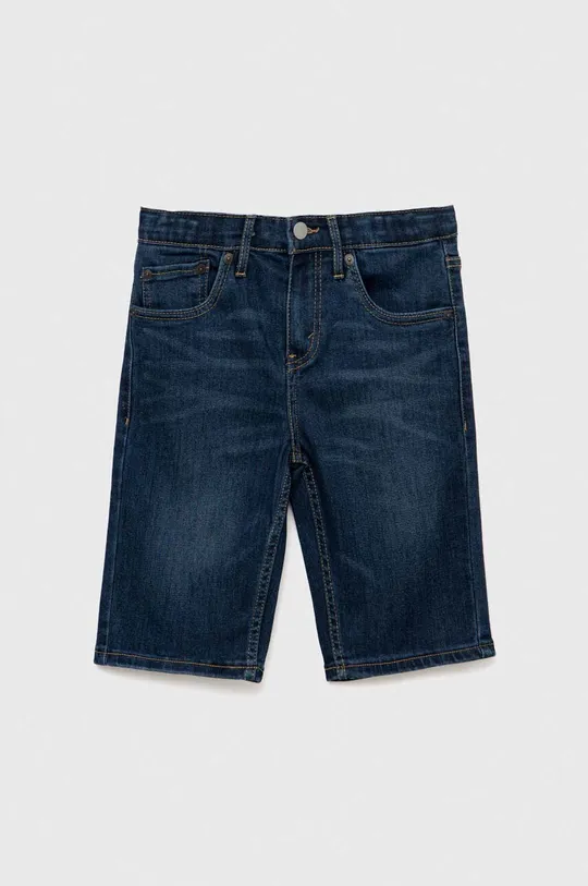 granatowy Levi's szorty jeansowe dziecięce Chłopięcy