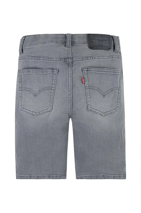 Otroške kratke hlače iz jeansa Levi's siva
