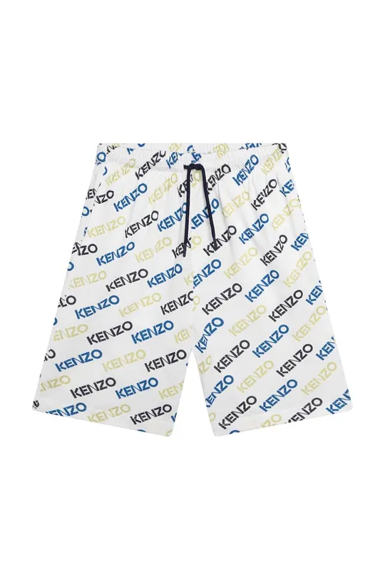 білий Дитячі бавовняні шорти Kenzo Kids Для хлопчиків