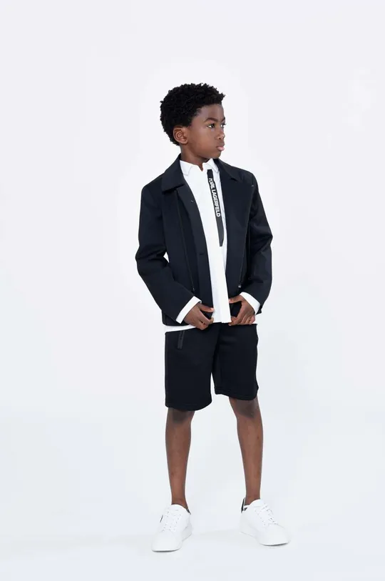 μαύρο Παιδικά σορτς Karl Lagerfeld Για αγόρια