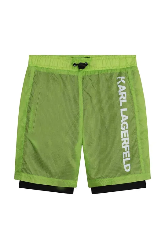 зелений Дитячі шорти Karl Lagerfeld Для хлопчиків