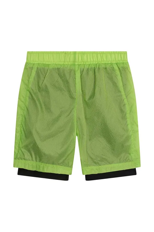 Detské krátke nohavice Karl Lagerfeld zelená