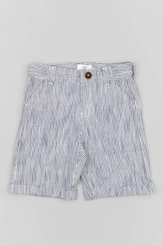 blu zippy shorts con aggiunta di lino bambino/a Ragazzi