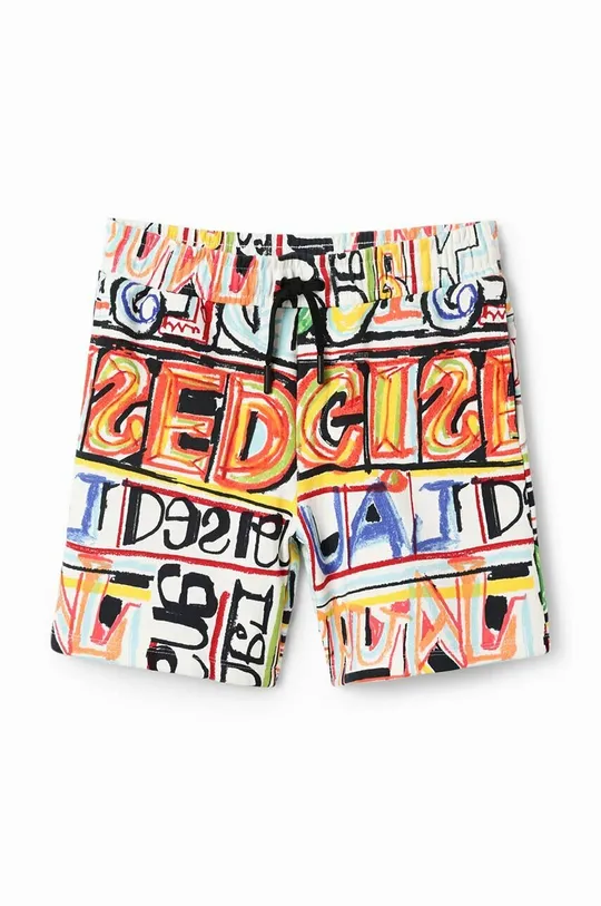 multicolor Desigual szorty bawełniane dziecięce Chłopięcy