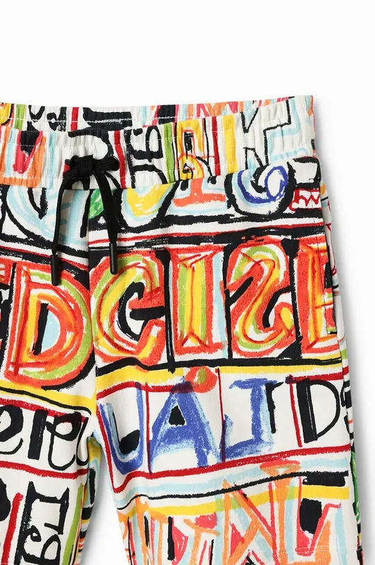 Desigual szorty bawełniane dziecięce multicolor