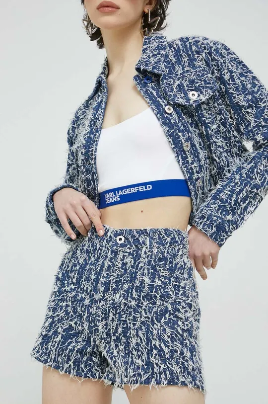 σκούρο μπλε Σορτς Karl Lagerfeld Jeans Γυναικεία