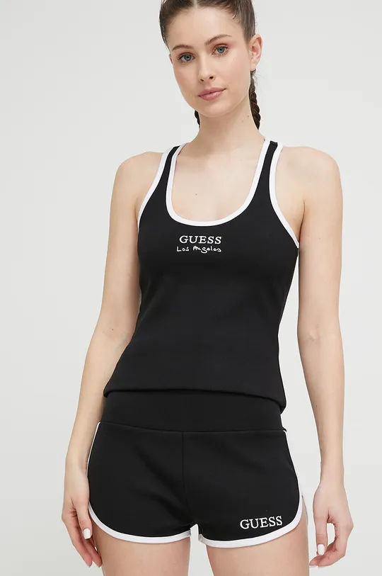 μαύρο Σορτς Guess Γυναικεία