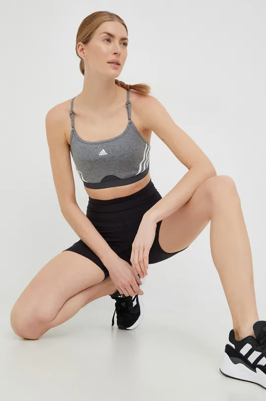 adidas Performance szorty do jogi Yoga Studio czarny