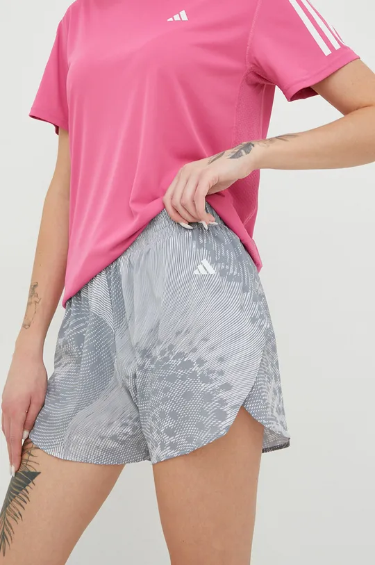 siva Kratke hlače za tek adidas Performance Adizero Ženski