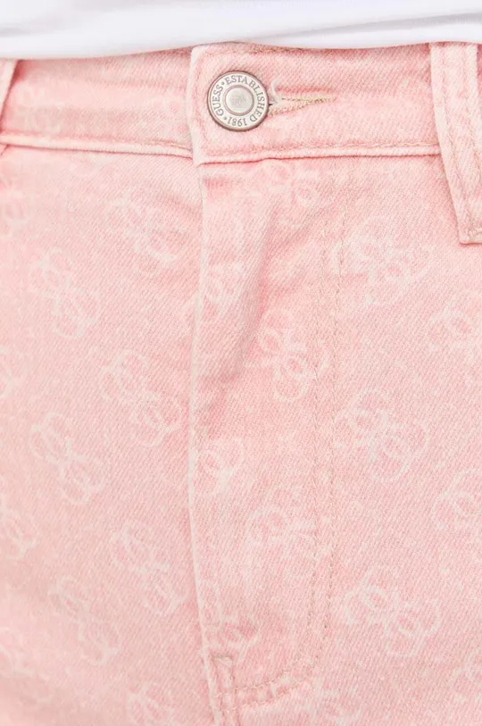rózsaszín Guess rövidnadrág