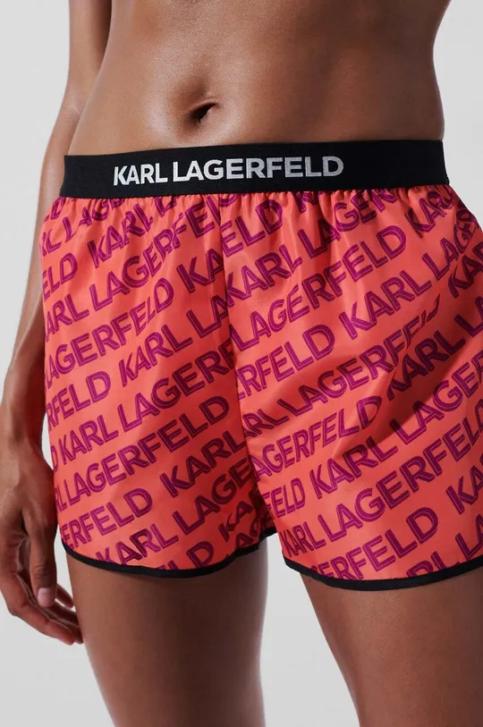 Σορτς Karl Lagerfeld πορτοκαλί