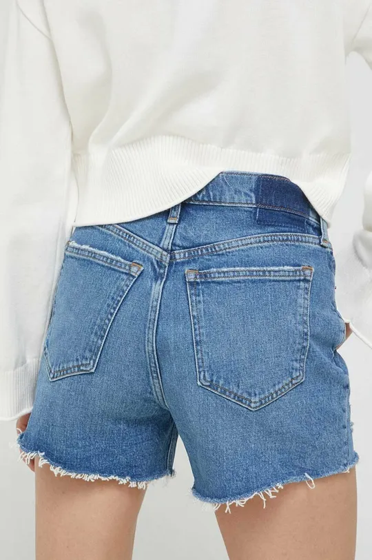 Abercrombie & Fitch szorty jeansowe Materiał zasadniczy: 99 % Bawełna, 1 % Elastan, Podszewka kieszeni: 50 % Bawełna, 50 % Poliester