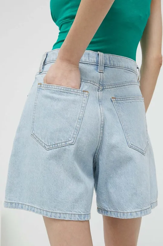 Abercrombie & Fitch szorty jeansowe Materiał zasadniczy: 38 % Bawełna, 31 % Lyocell, 31 % Bawełna z recyklingu, Podszewka kieszeni: 70 % Poliester, 30 % Bawełna