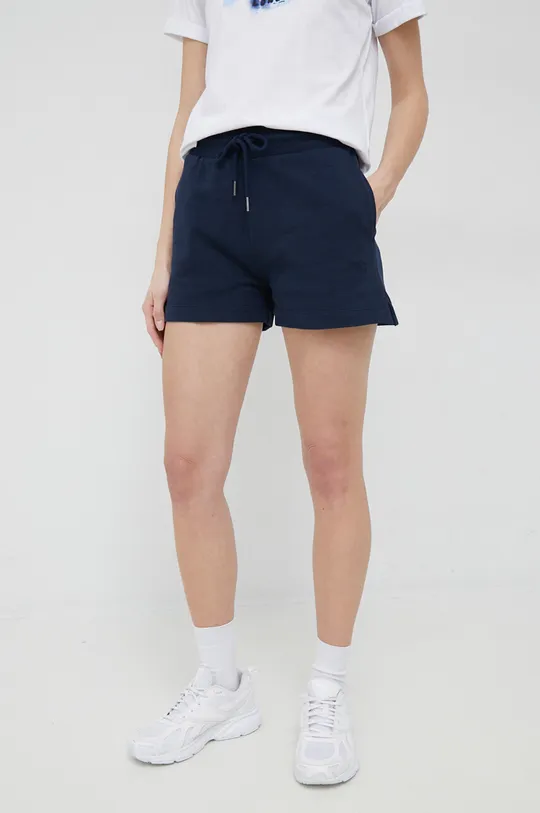 mornarsko modra Bombažne kratke hlače Pepe Jeans Ženski