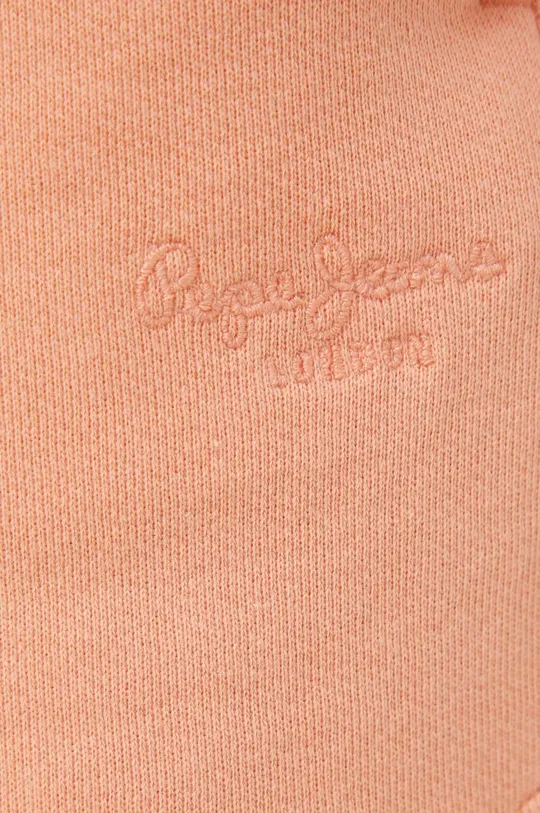 pomarańczowy Pepe Jeans szorty bawełniane Whitney