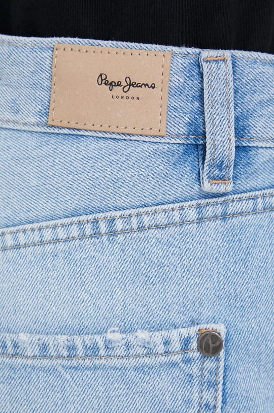 μπλε Τζιν σορτς Pepe Jeans Mable