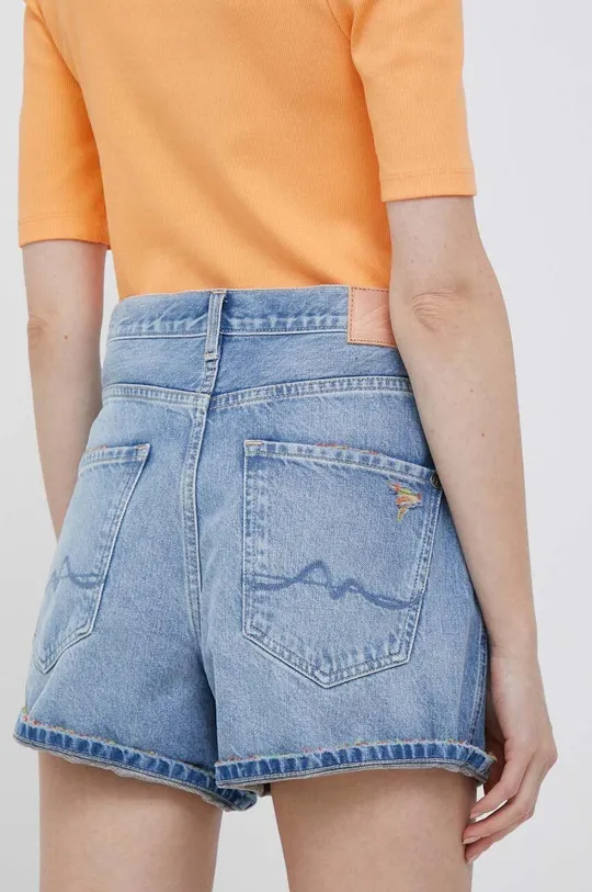 Pepe Jeans pantaloncini di jeans Rachel Materiale principale: 100% Cotone Fodera delle tasche: 65% Poliestere, 35% Cotone