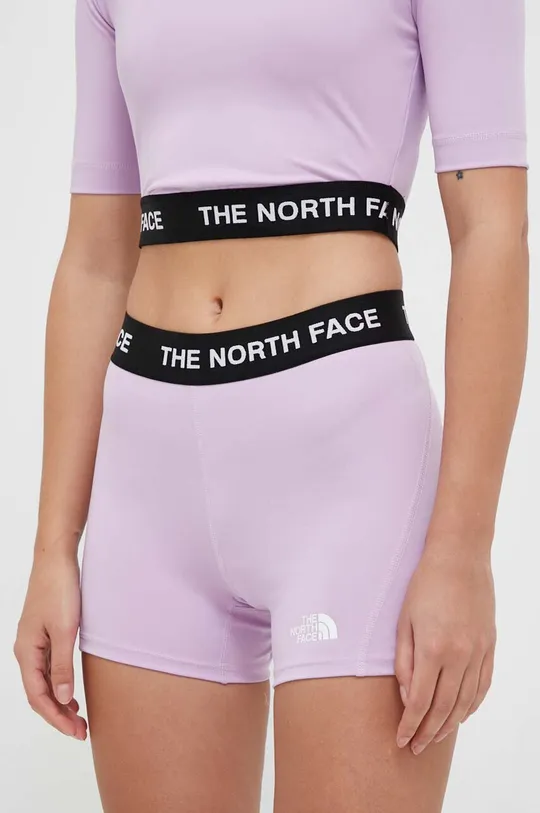 vijolična Kratke hlače za vadbo The North Face Ženski