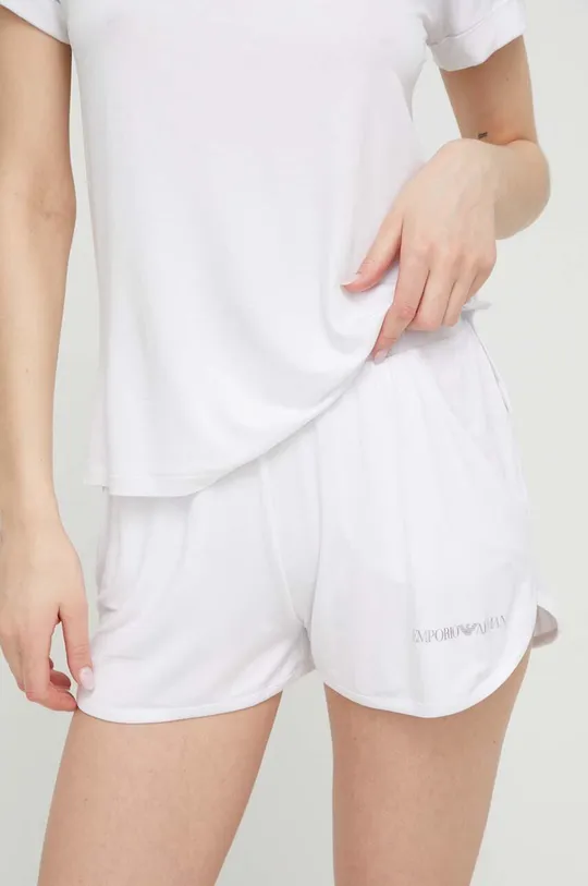 λευκό Σορτς παραλίας Emporio Armani Underwear Γυναικεία