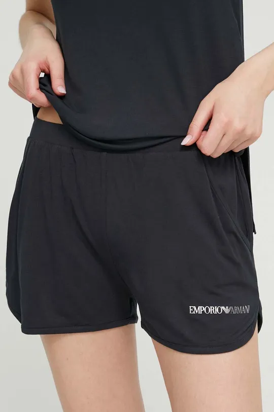 čierna Plážové šortky Emporio Armani Underwear Dámsky