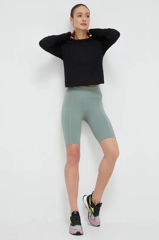 Tréningové šortky Reebok Lux zelená