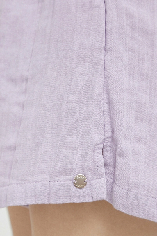 violetto Roxy pantaloncini in cotone