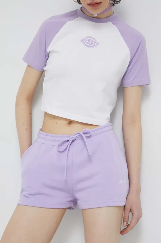 violetto Roxy pantaloncini Donna