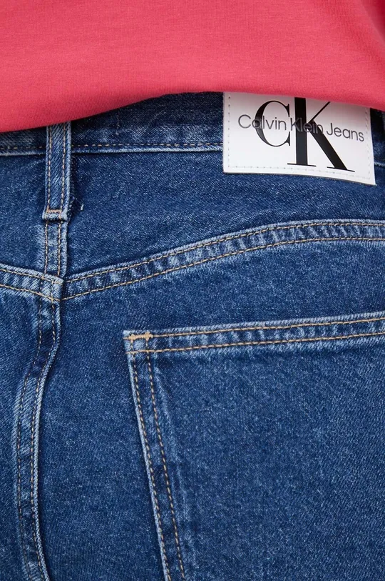 mornarsko plava Traper kratke hlače Calvin Klein Jeans