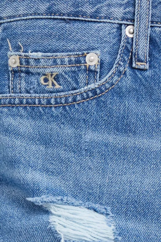 kék Calvin Klein Jeans farmer rövidnadrág