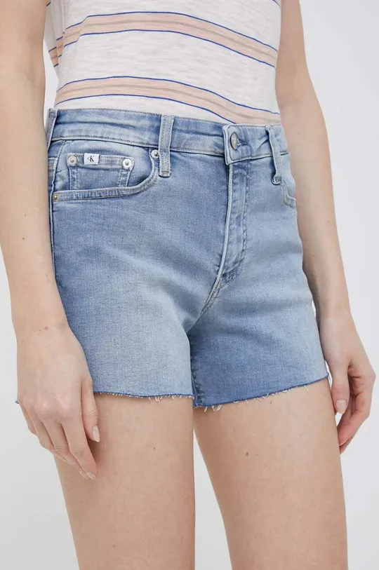 Jeans kratke hlače Calvin Klein Jeans modra