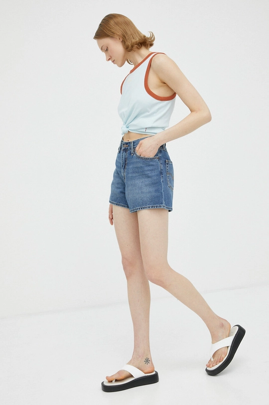 Levi's denim shorts blue