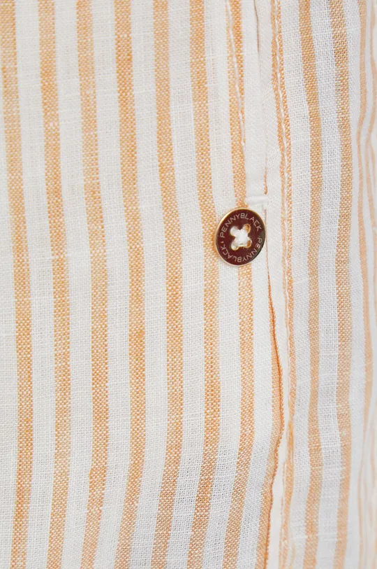 narancssárga Pennyblack vászon rövidnadrág