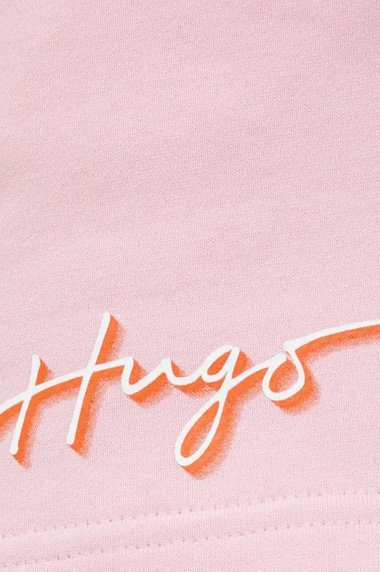 розовый Хлопковые шорты HUGO