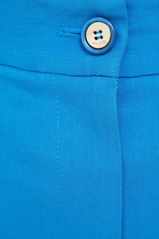 kék Pinko vászon rövidnadrág