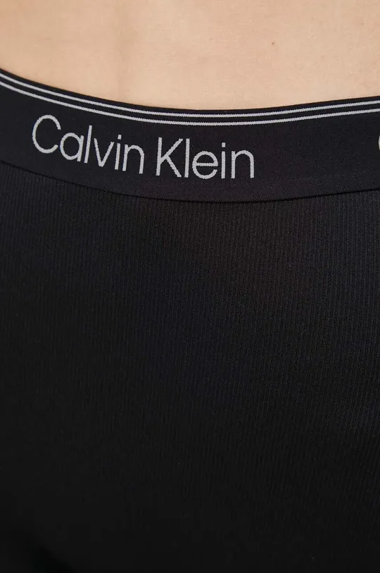 fekete Calvin Klein Performance edzős rövidnadrág CK Athletic