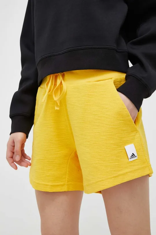 adidas pamut rövidnadrág sárga