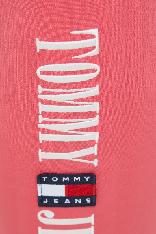 rózsaszín Tommy Jeans rövidnadrág