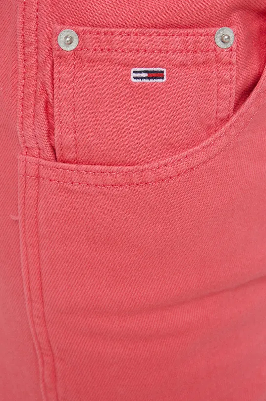 рожевий Джинсові шорти Tommy Jeans