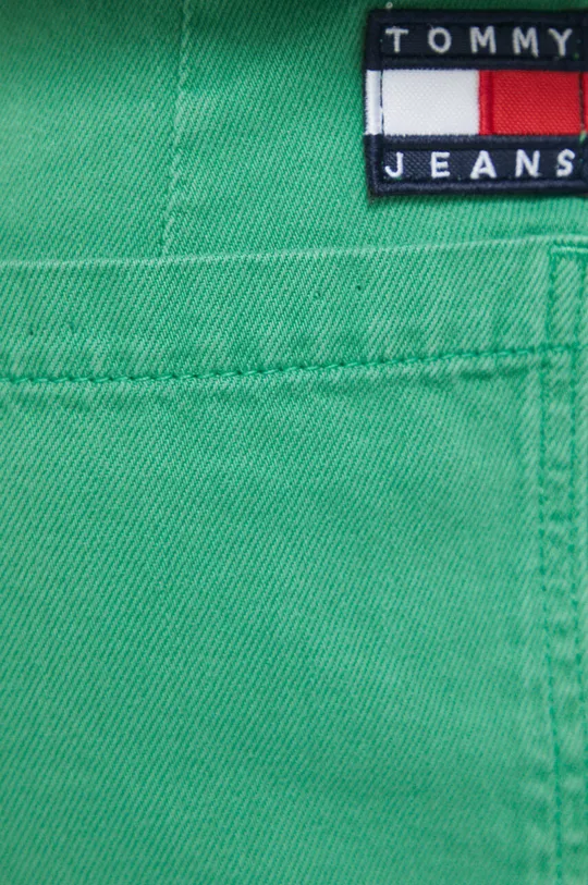 zelená Rifľové krátke nohavice Tommy Jeans
