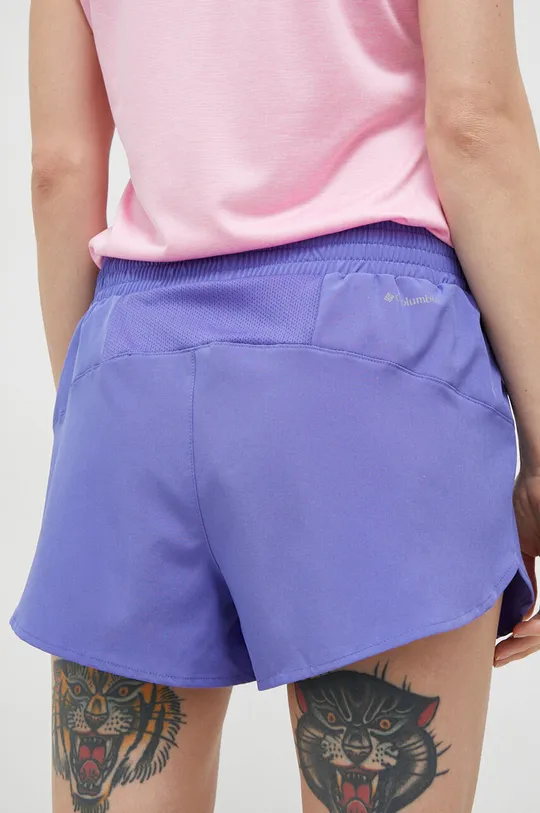 fialová Športové krátke nohavice Columbia Hike Dámsky