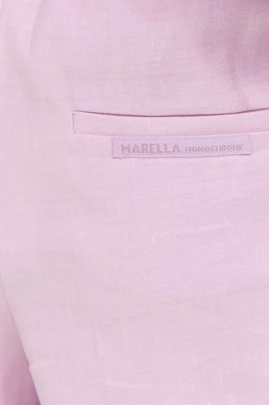 ljubičasta Kratke hlače Marella